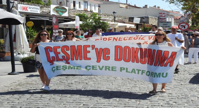 Çeşme de GES toplantısı ertelendi