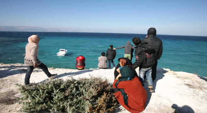 Çeşme de kaçak geçişlere yeni üs!