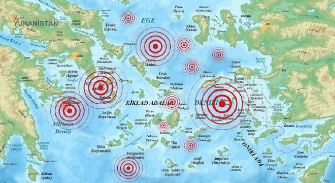 Ege Denizi nde Deprem fırtınası devam ediyor!