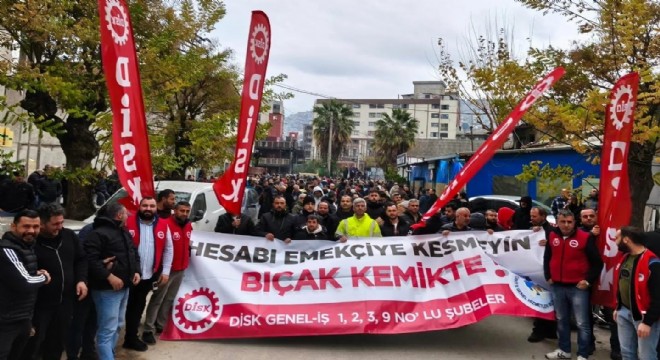 İzmir’de Belediye işçileri iş bıraktılar!